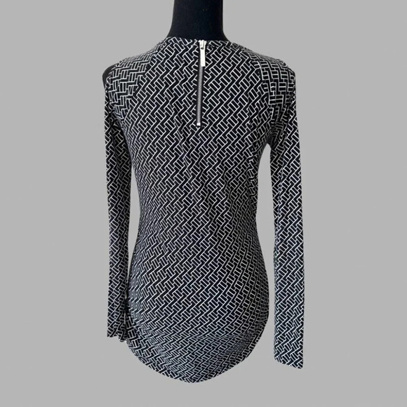 Michael Kors  Stretch Cold Shoulder Long Sleeve Tunics - Picture 3 of 16